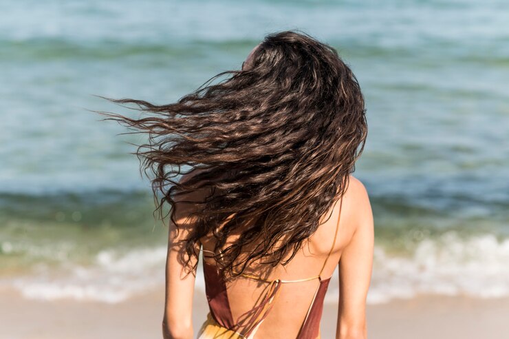 beach wave look