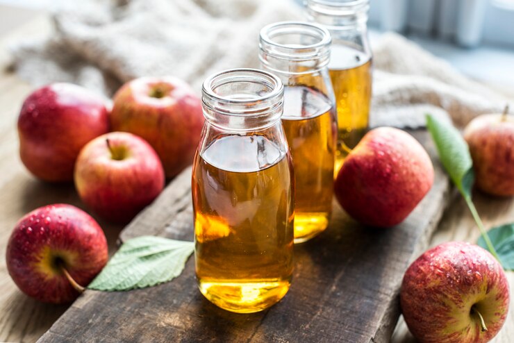 apple cider vinegar for oily hair