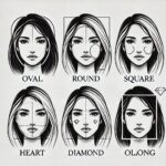 perfect haircut according to face shape