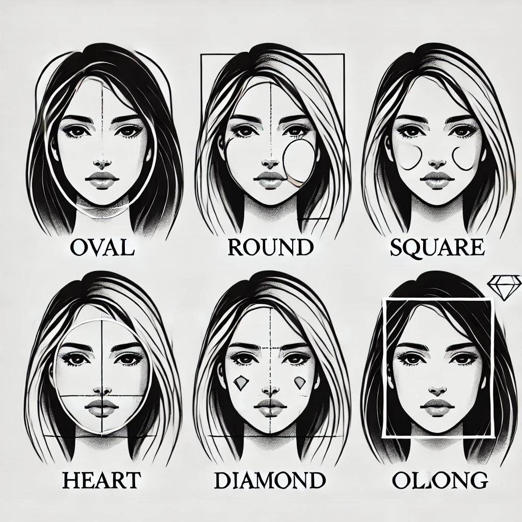 perfect haircut according to face shape