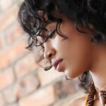 coiled bangs