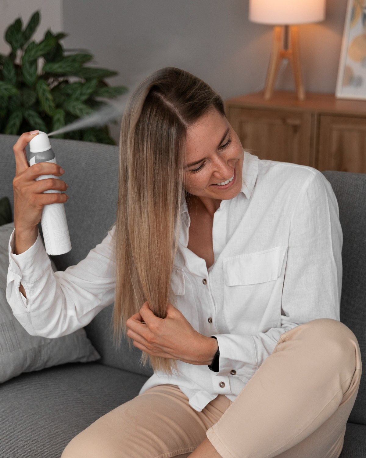 how to use dry shampoo