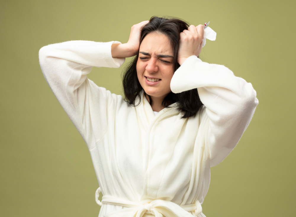 clogged hair follicles