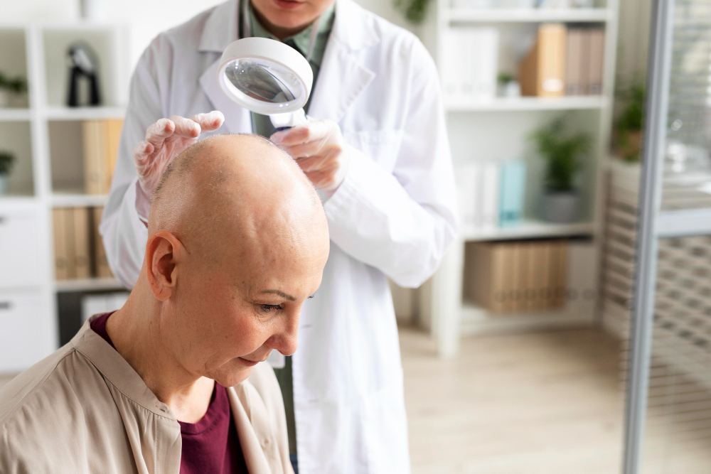 female pattern hair loss