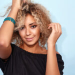 cutting curly hair