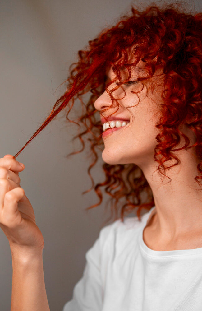 textured hair color