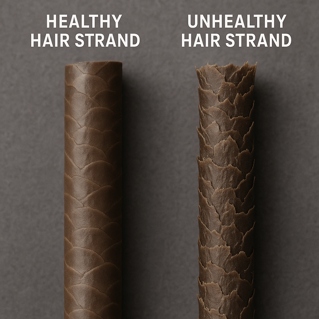 protein strengthens hair