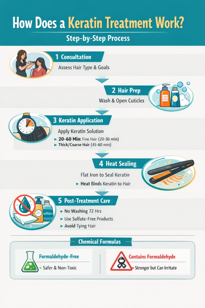 step-by-step keratin treatment guide