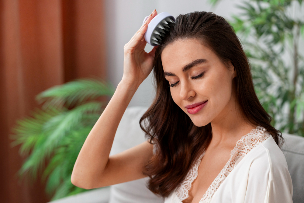 scalp detox routine