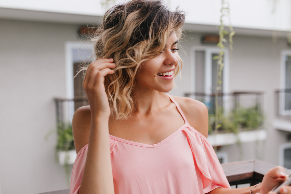 air dry beach waves