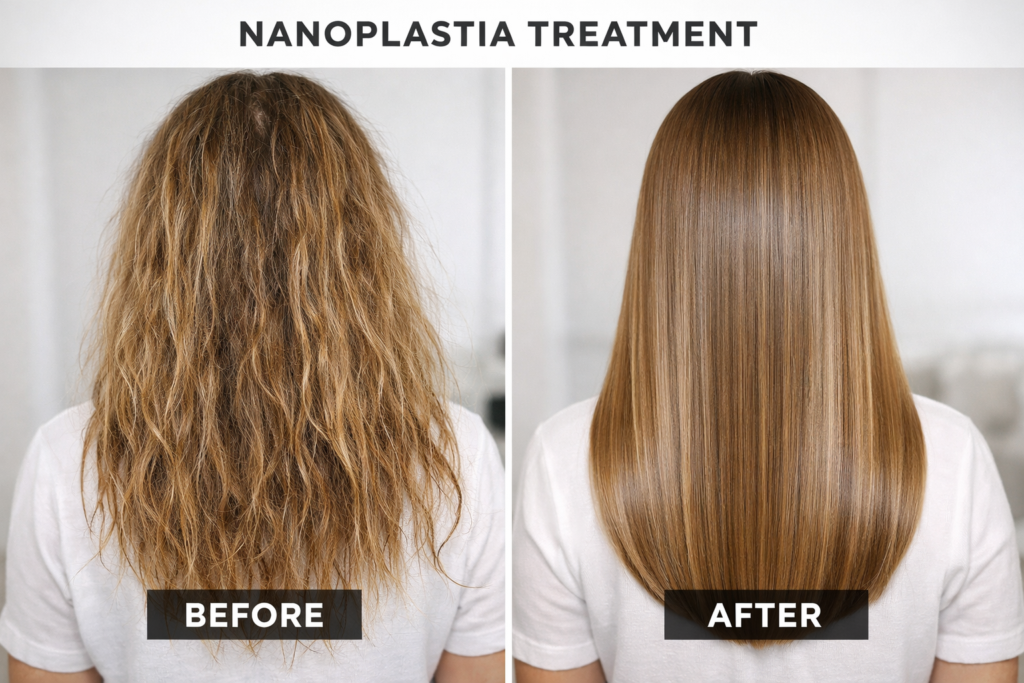 Nanoplastia before and after