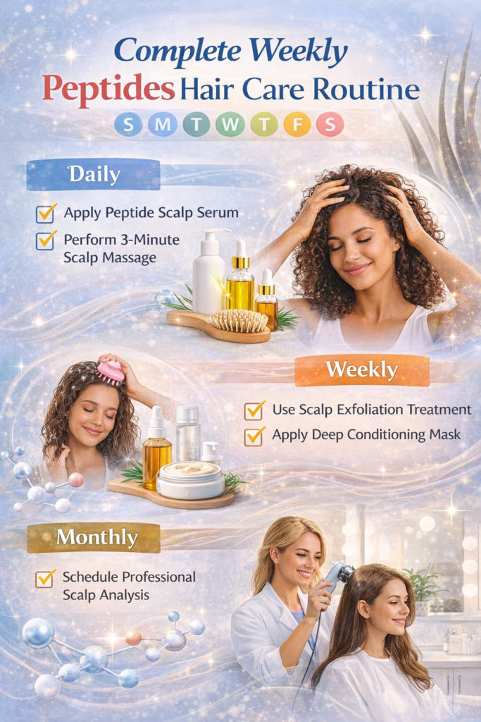 bioactive peptide hair care routine