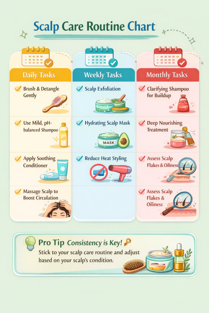 microbiome-friendly scalp care routine