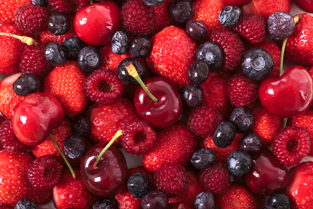 berries improve hair health