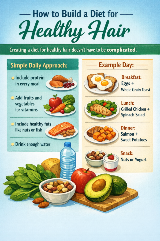 building a diet for healthy hair