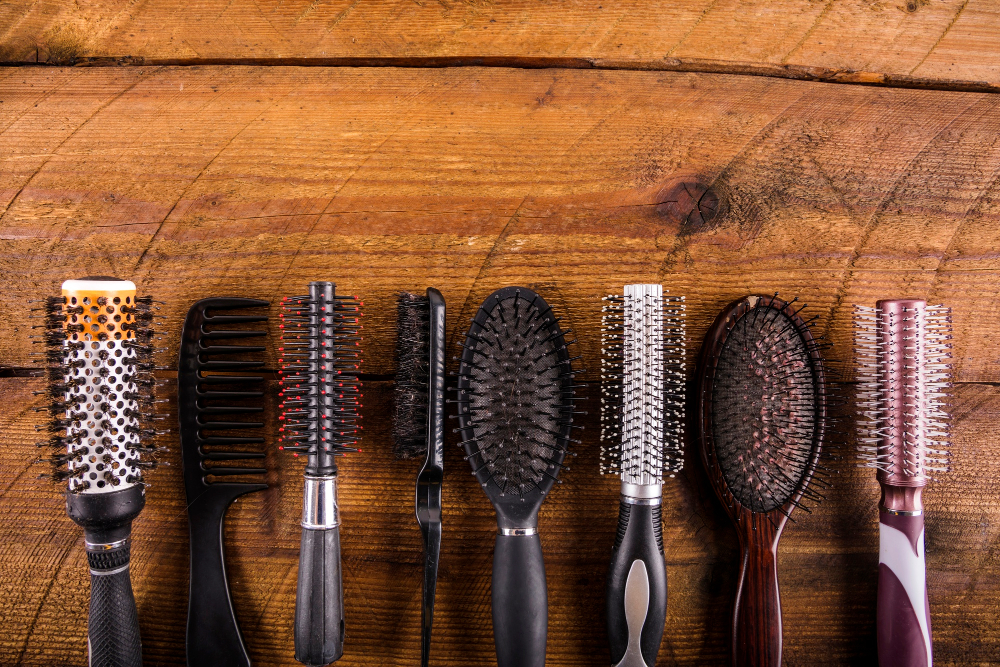 hair-brushing techniques choosing the right brush